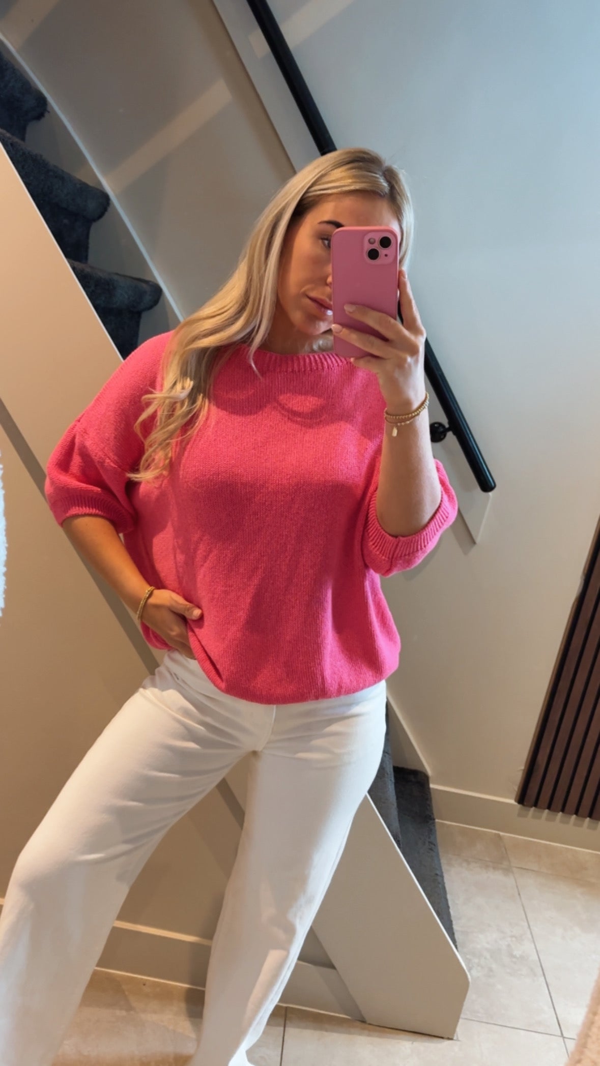 Mandy top roze