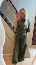 Bibi set legergroen