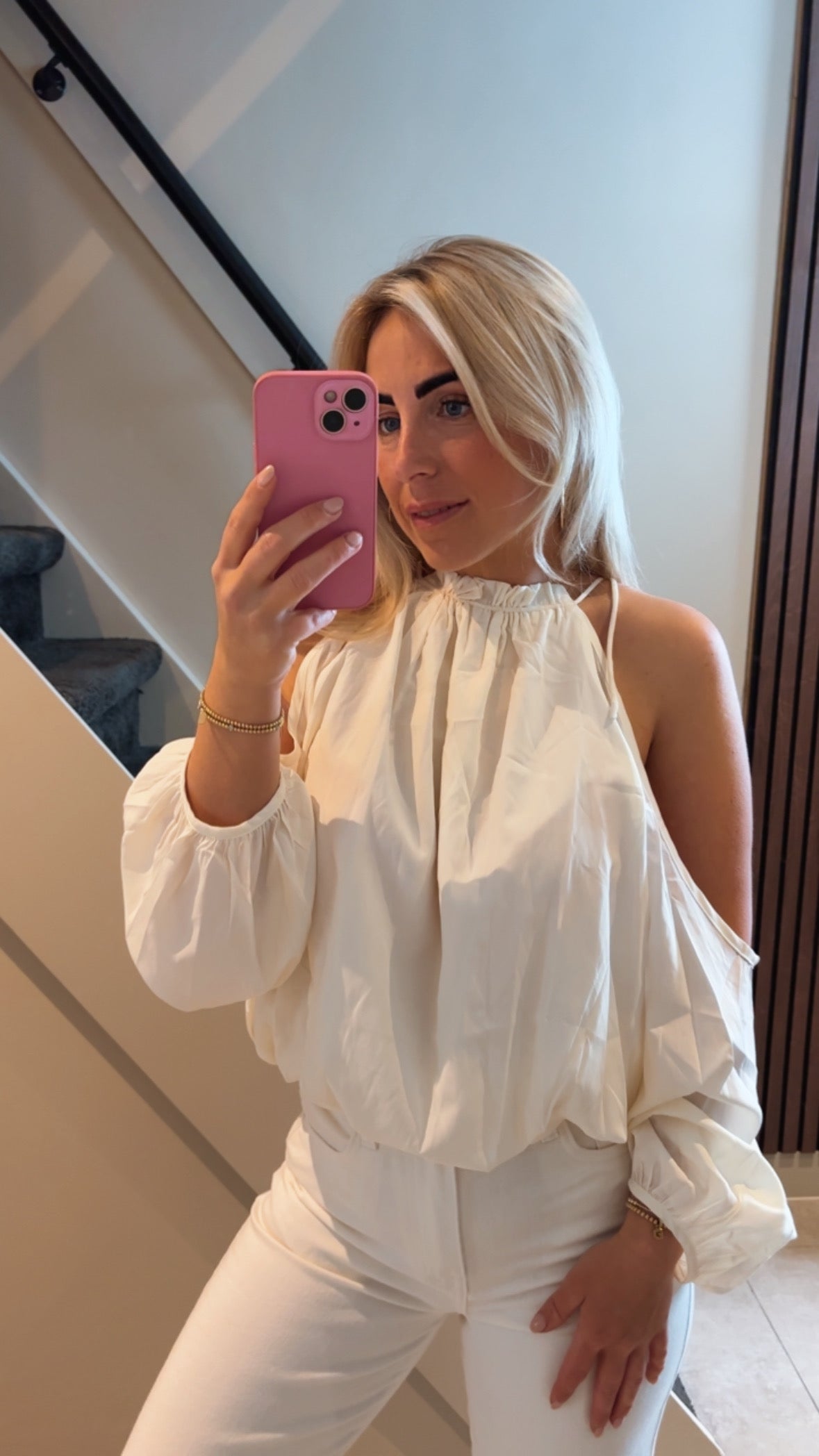 Shoulder top crème