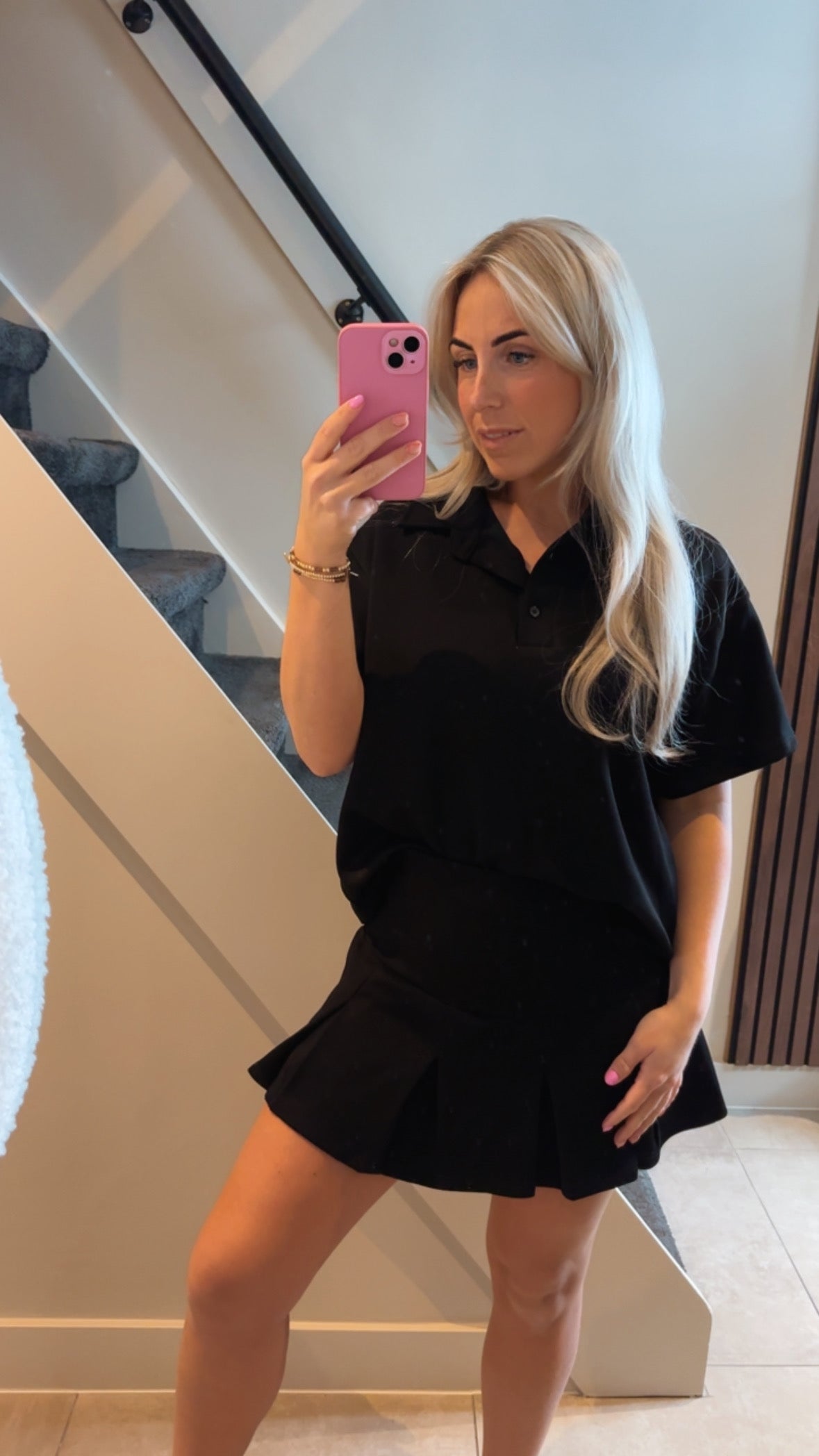Polo set zwart