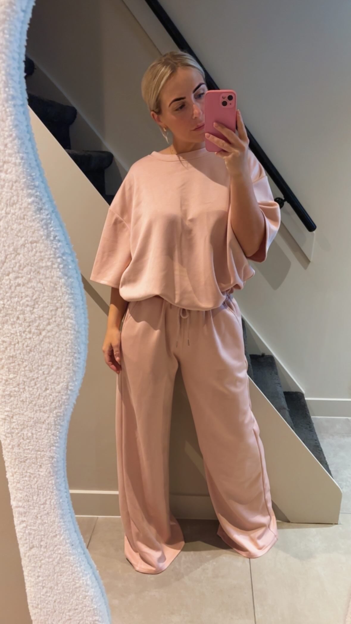 Jogger set roze