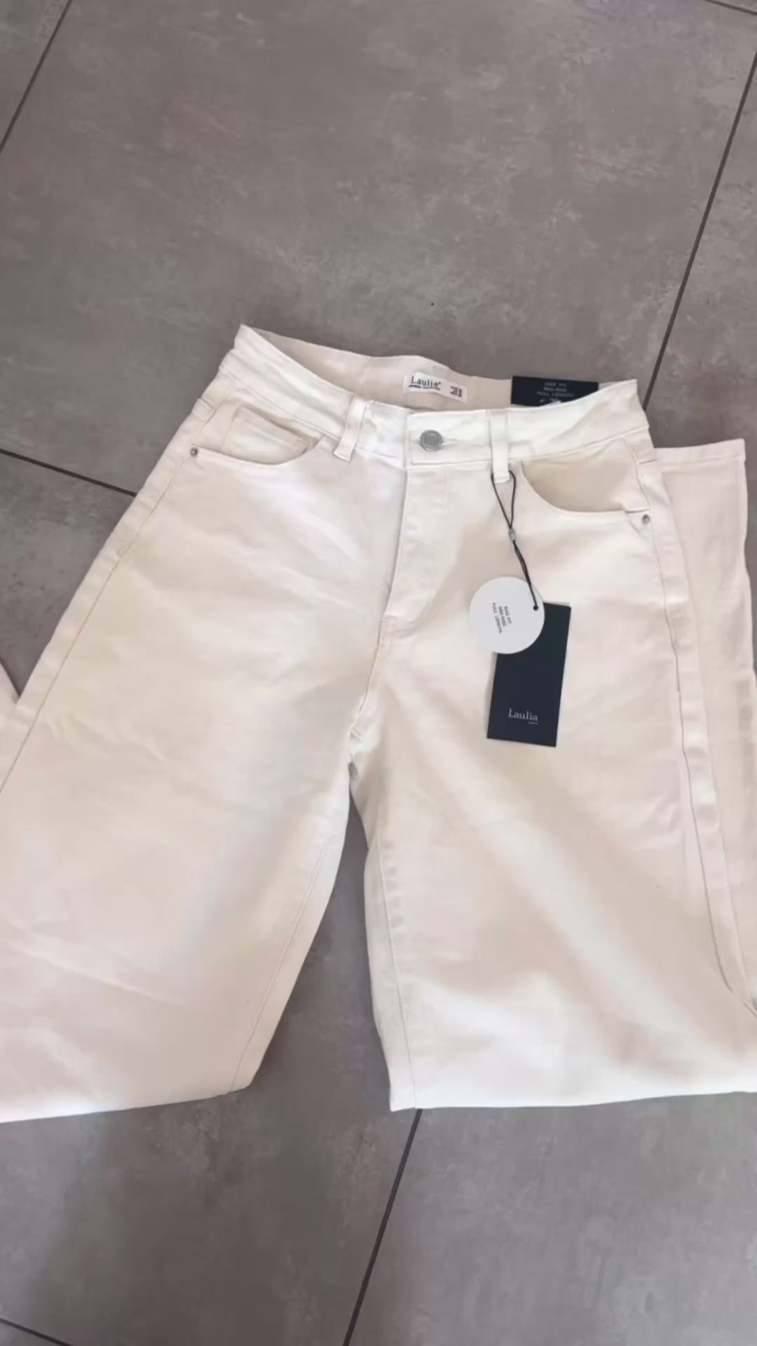 Laulia jeans beige