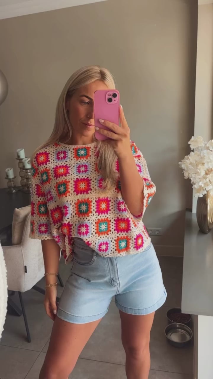 Gebreide top