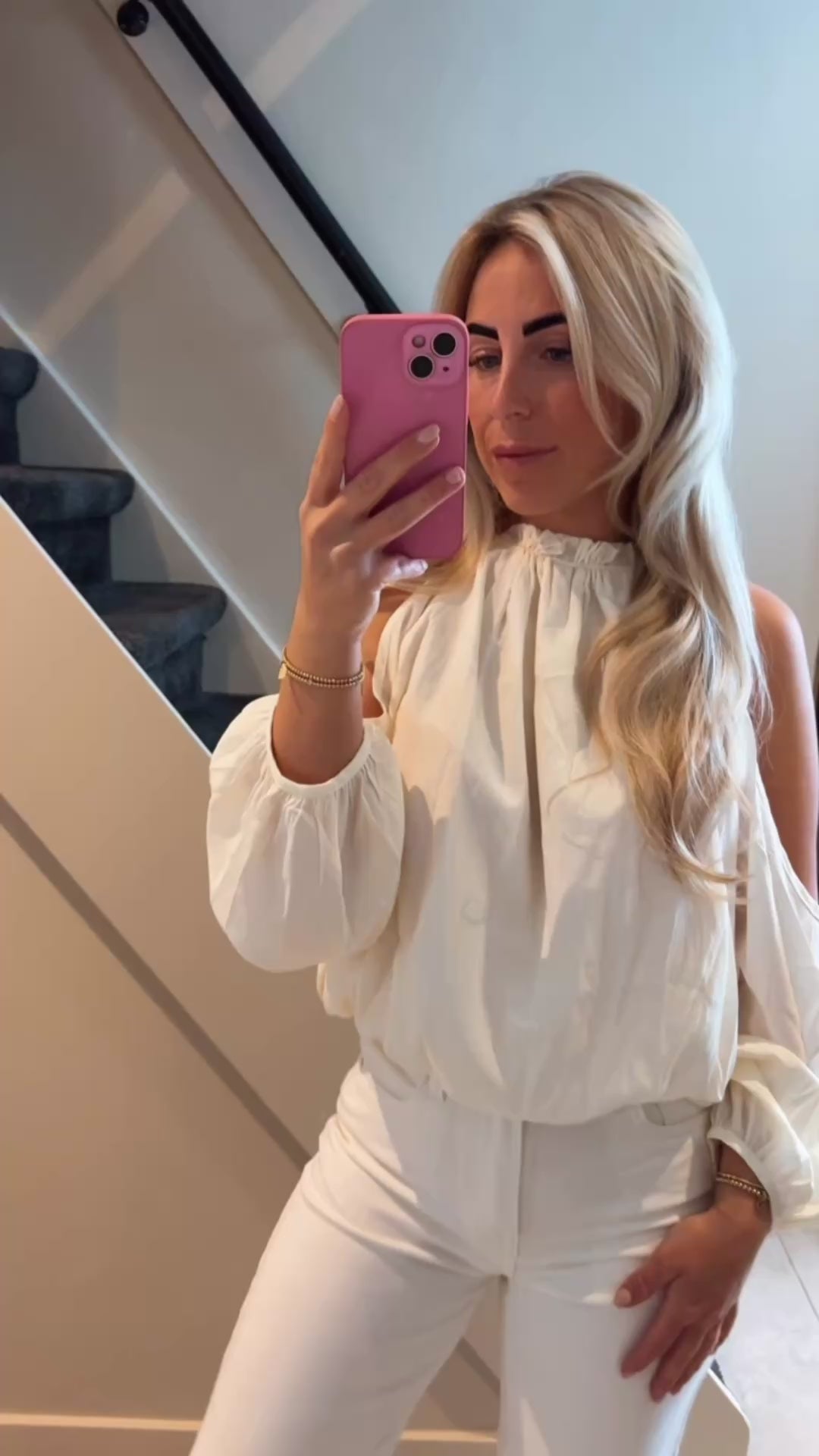 Shoulder top crème
